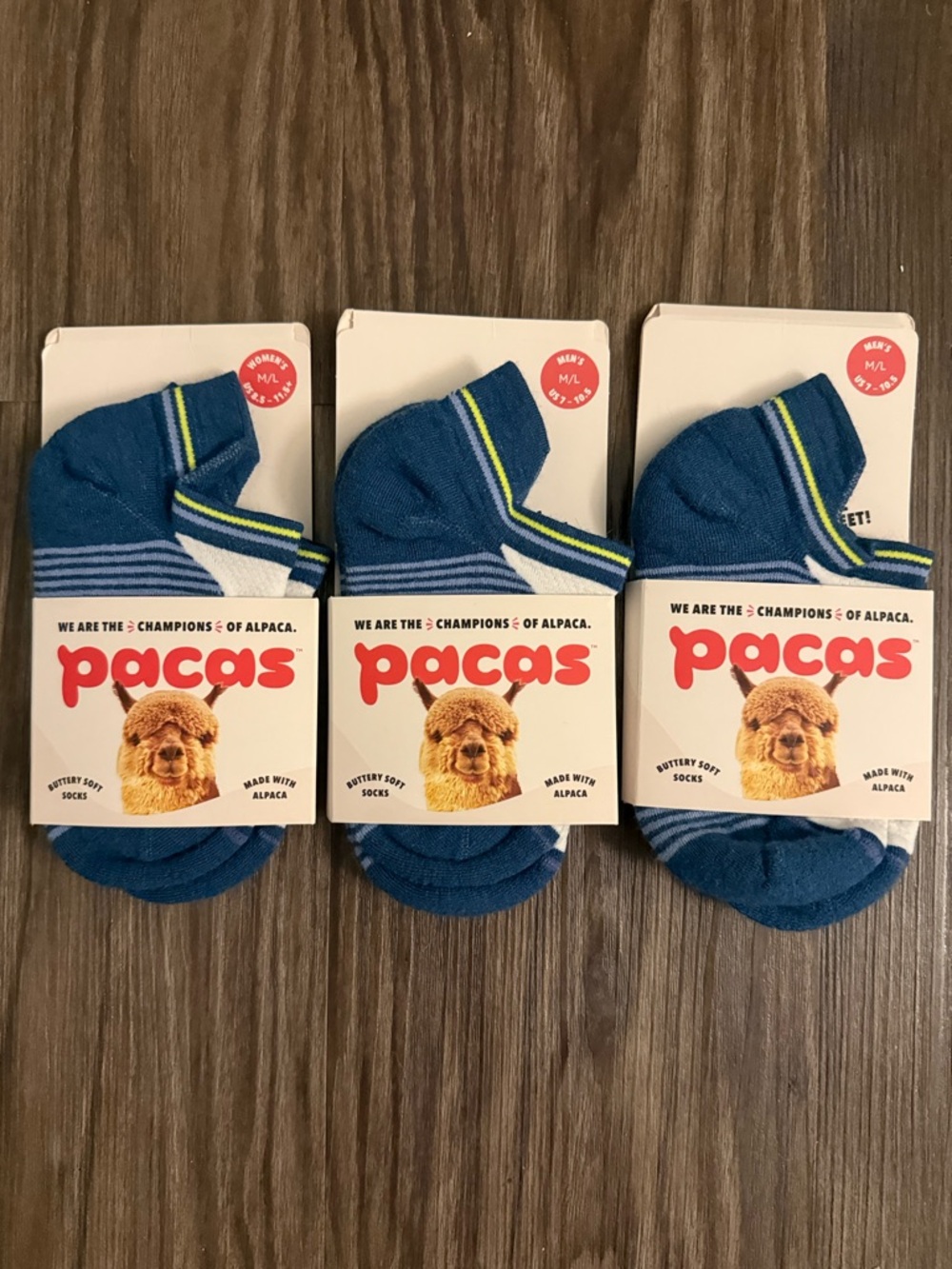 Pacas Women’s Performance Low Cut Socks - Size: M/L - Picture 2 of 6
